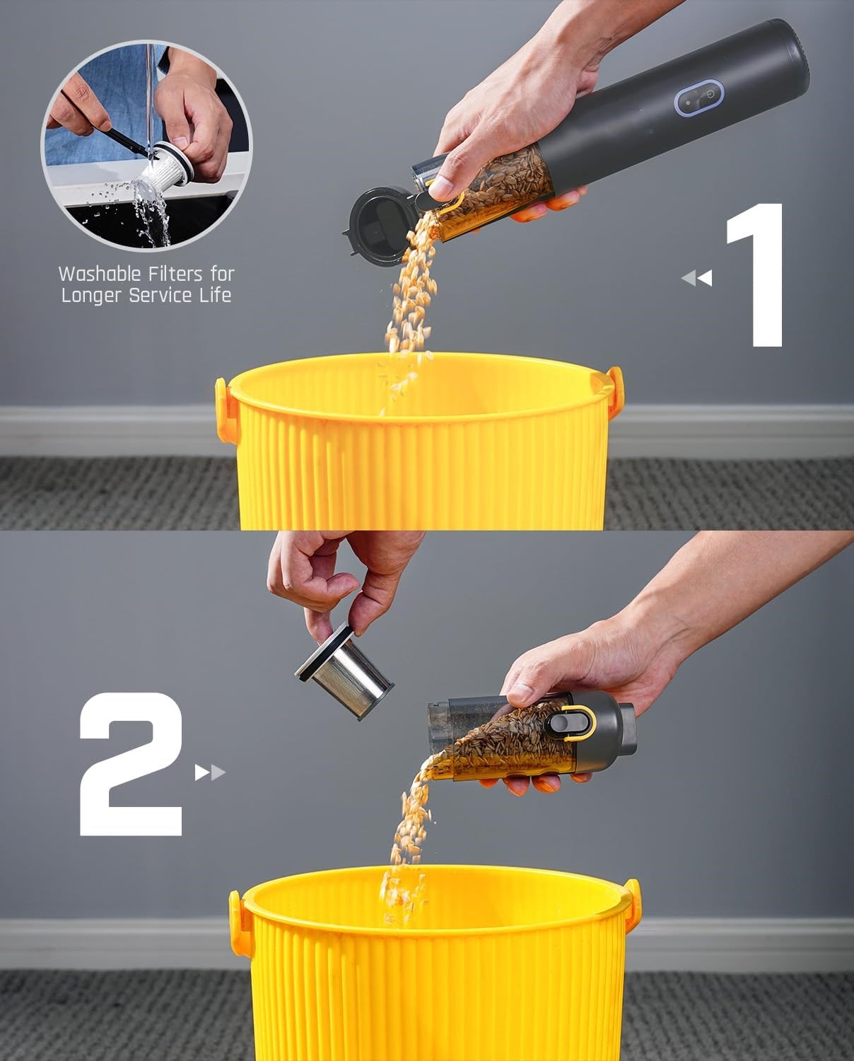 🎁Last Day Promotion 50% OFF🔥-Portable Mini Vacuum