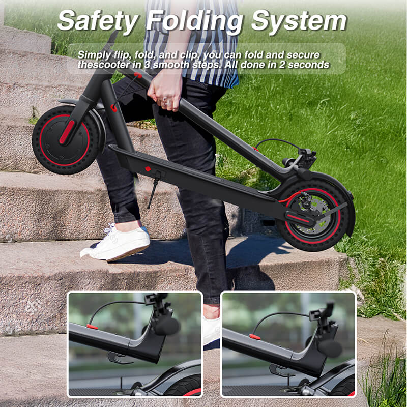 T1/T1 PRO Foldable E-Scooter with 350W Motor & 36V 10.4Ah Battery